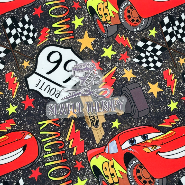 Lightning Bolt Car SewSmooth (Yard)
