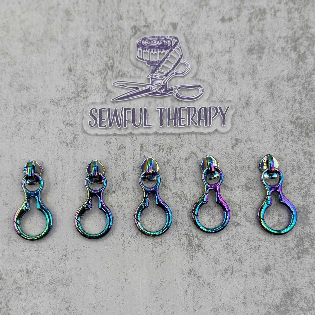 #5 Anti-Theft Zipper Pulls (Pack of 5)