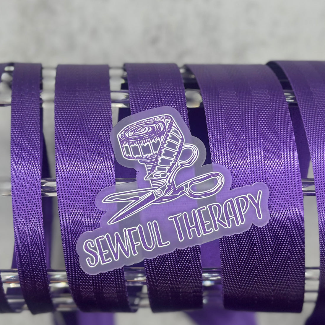 Royal Purple Seatbelt Webbing (Precut 3 Yards): 0.5", 1”, 1.5”
