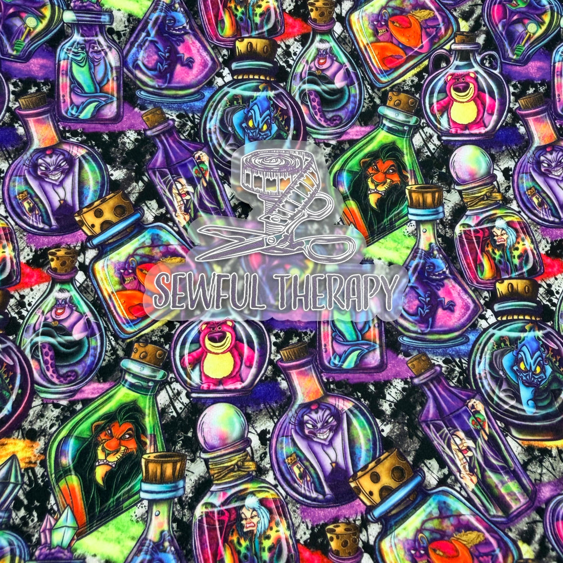 Bottled Villains SewSmooth (Yard)
