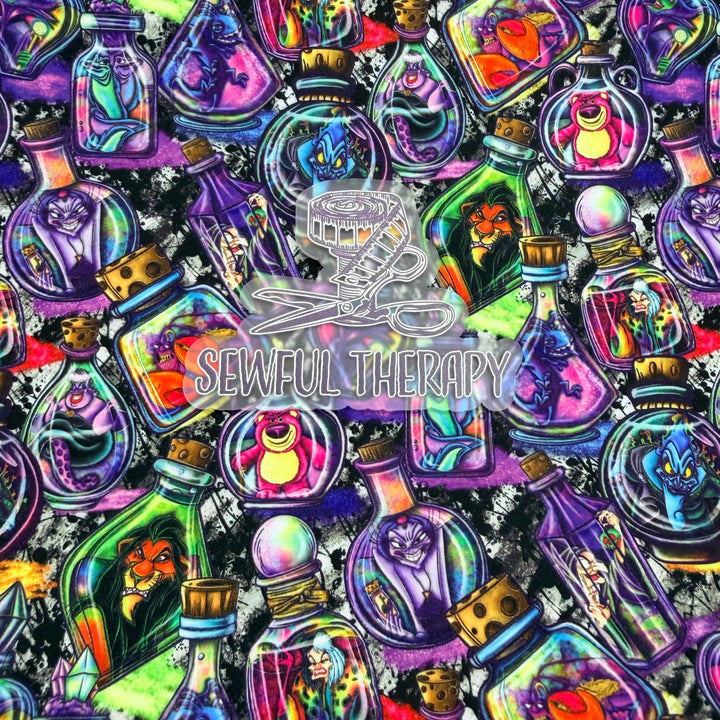 Bottled Villains SewSmooth (Yard)