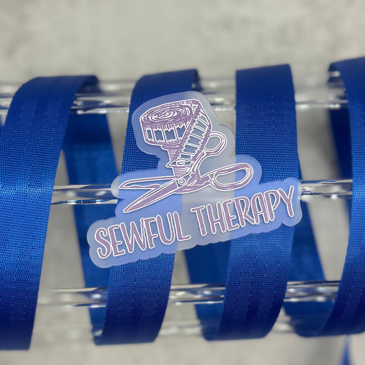 Bold Blue Seatbelt Webbing (Precut 3 Yards): 0.5", 1”, 1.5”