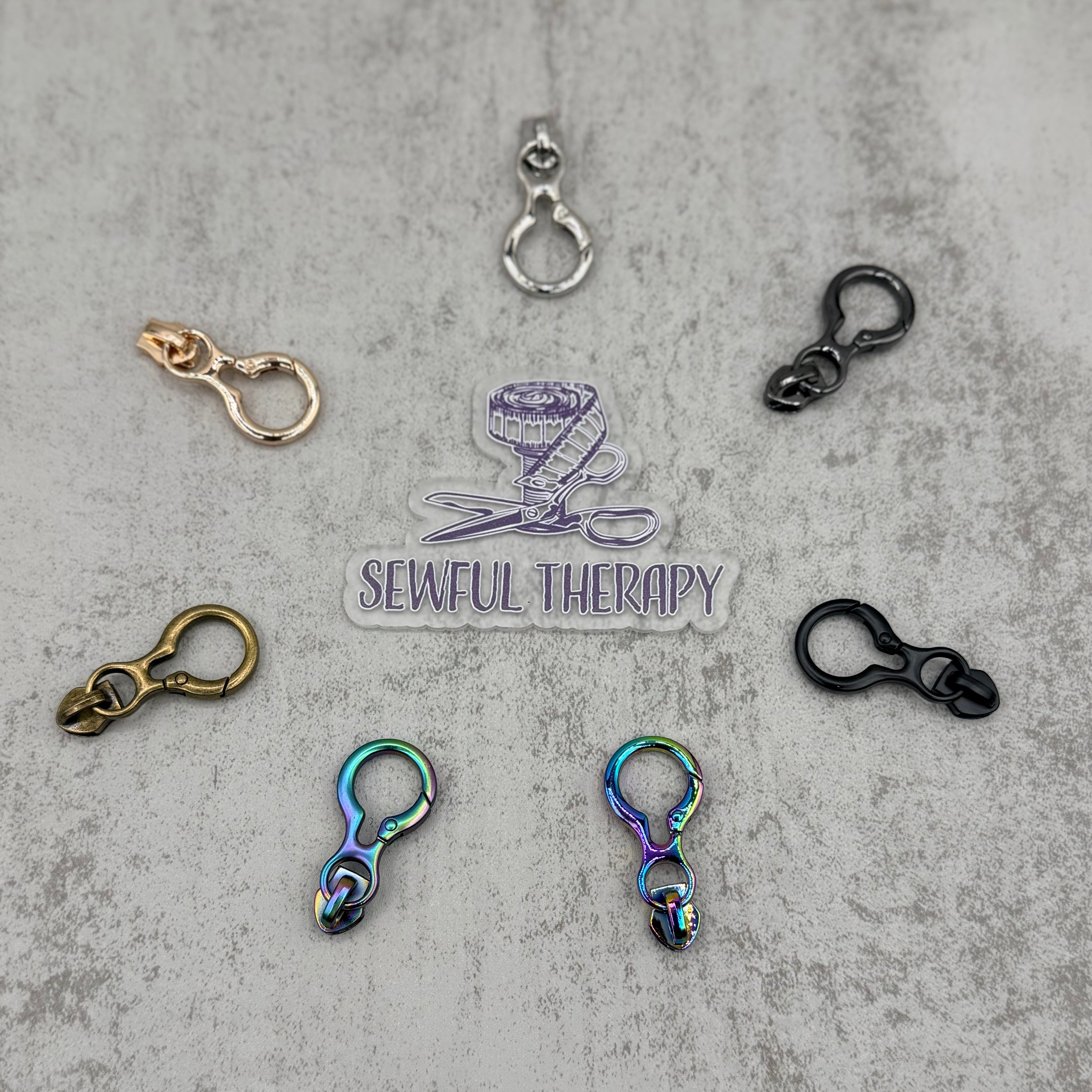#5 Anti-Theft Zipper Pulls (Pack of 5)