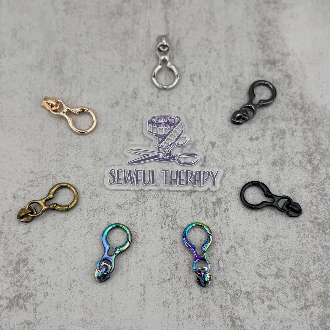 #5 Anti-Theft Zipper Pulls (Pack of 5)