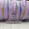 #5 Rainbow Teeth Striped Zipper Tape (3 Yard Precut)