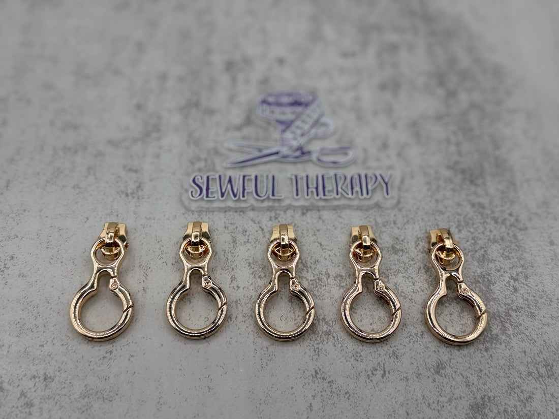 #5 Anti-Theft Zipper Pulls (Pack of 5)