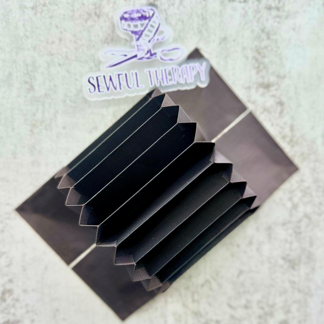 10 Card Slot Accordion Wallet Insert