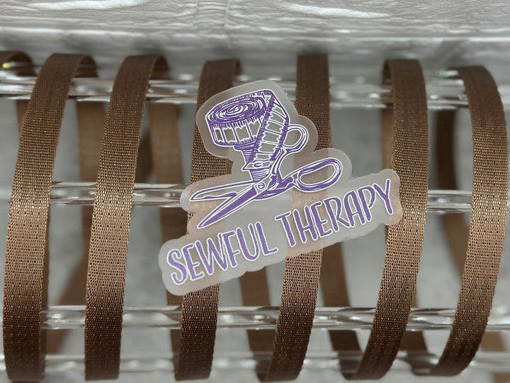 Cafe Au Lait Seatbelt Webbing (Precut 3 Yards): 0.5", 1”, 1.5”