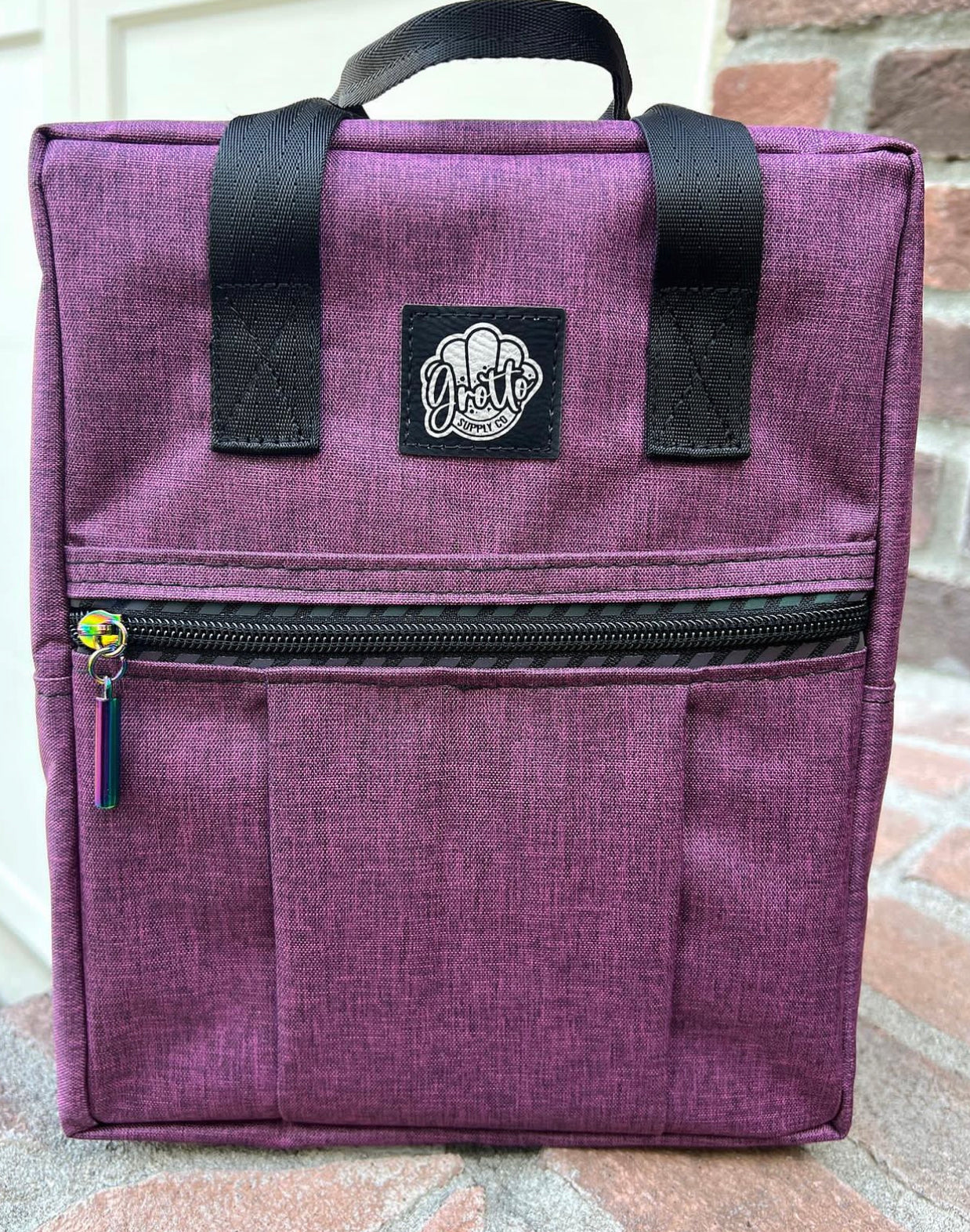 LINEN OXFORD - Plum