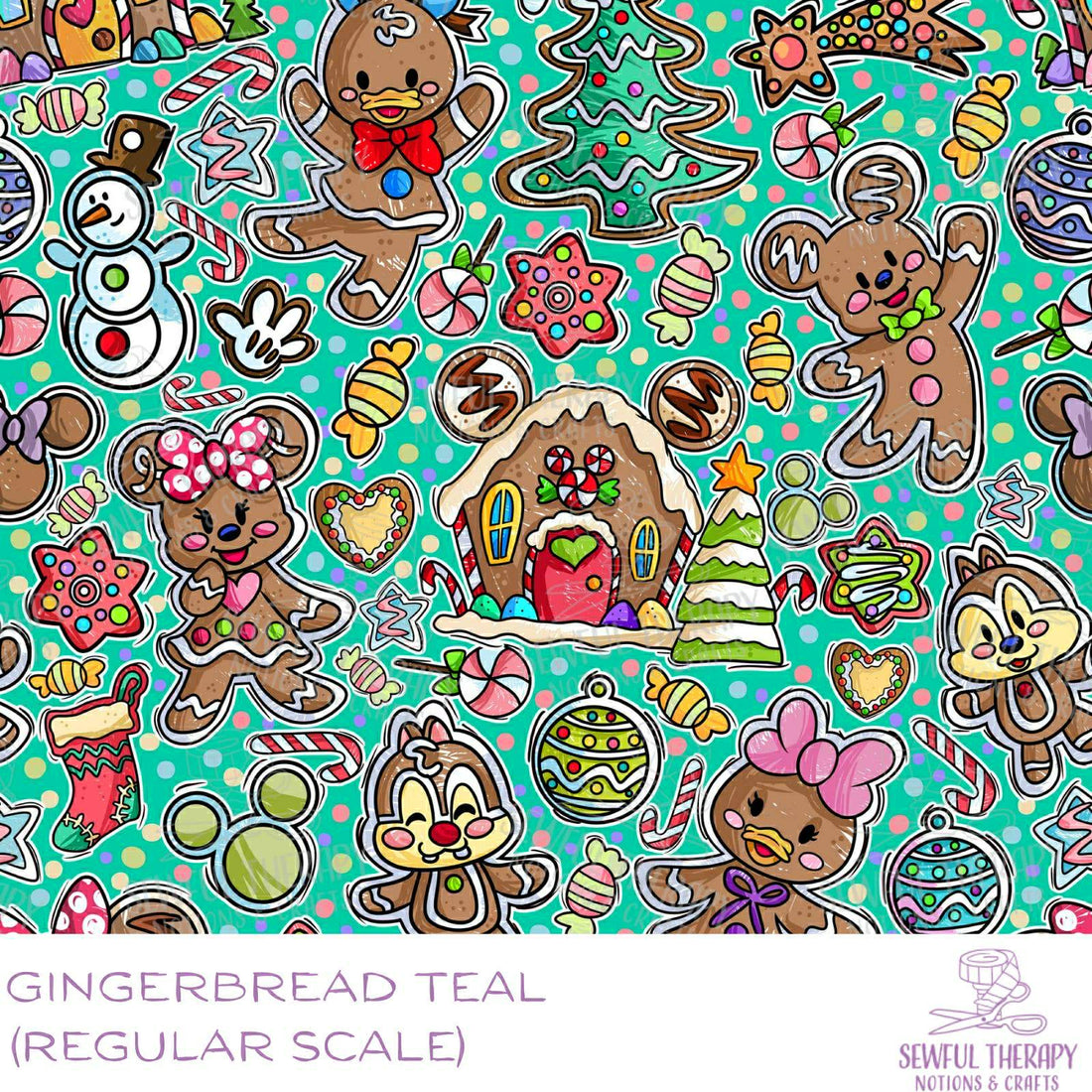 PREORDER 10-12 Business Weeks: Gingerbread Teal (Regular Scale)