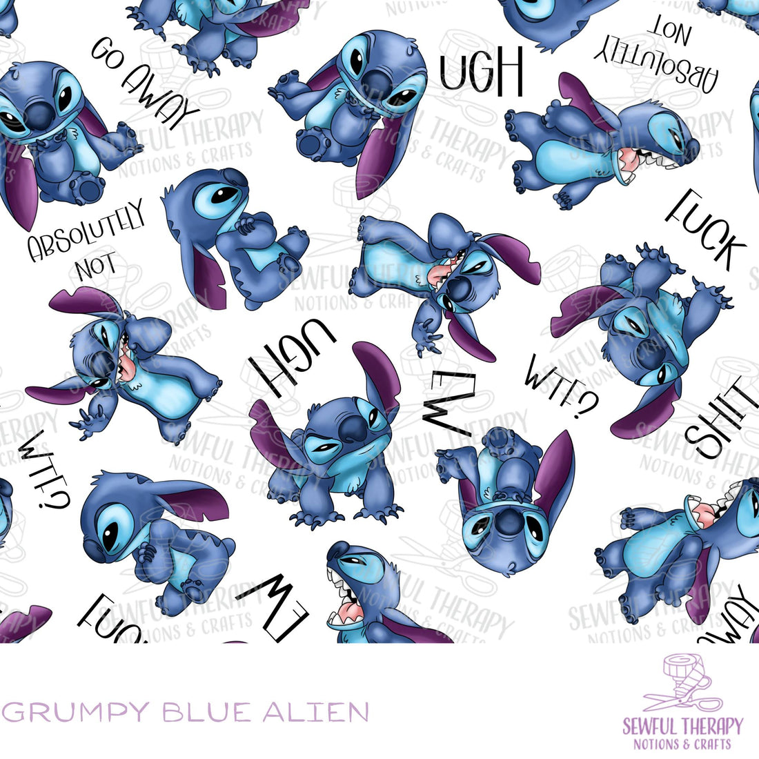 PREORDER 10-12 Business Weeks: Grumpy Blue Alien (Regular Scale)