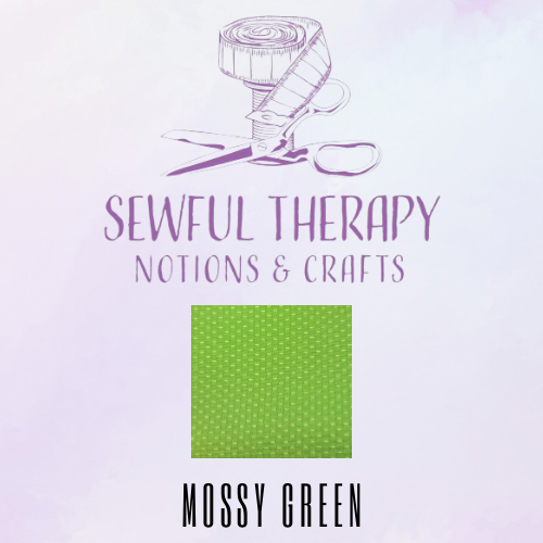 Adhesive Hex Polyester Ripstop 420D (HALF Yard) Mossy Green