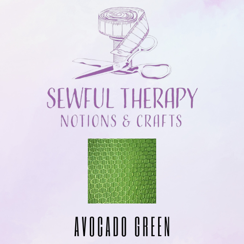 Adhesive Hex Polyester Ripstop 420D (HALF Yard) Avocado Green