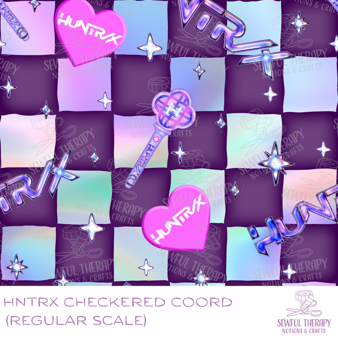 HNTRX CHECKERED COORD SewSmooth (Regular Scale)