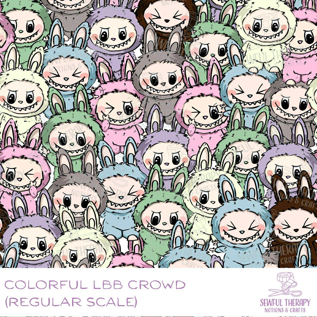 Colorful LBB Crowd SewSmooth (YD)