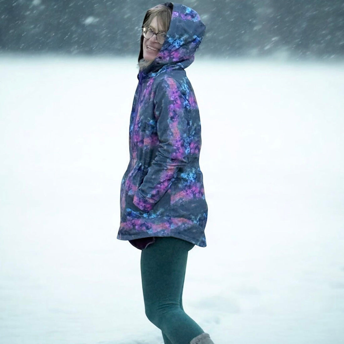 Sewful NON-Adhesive Hexatex 420D (Yard): Broken Geo