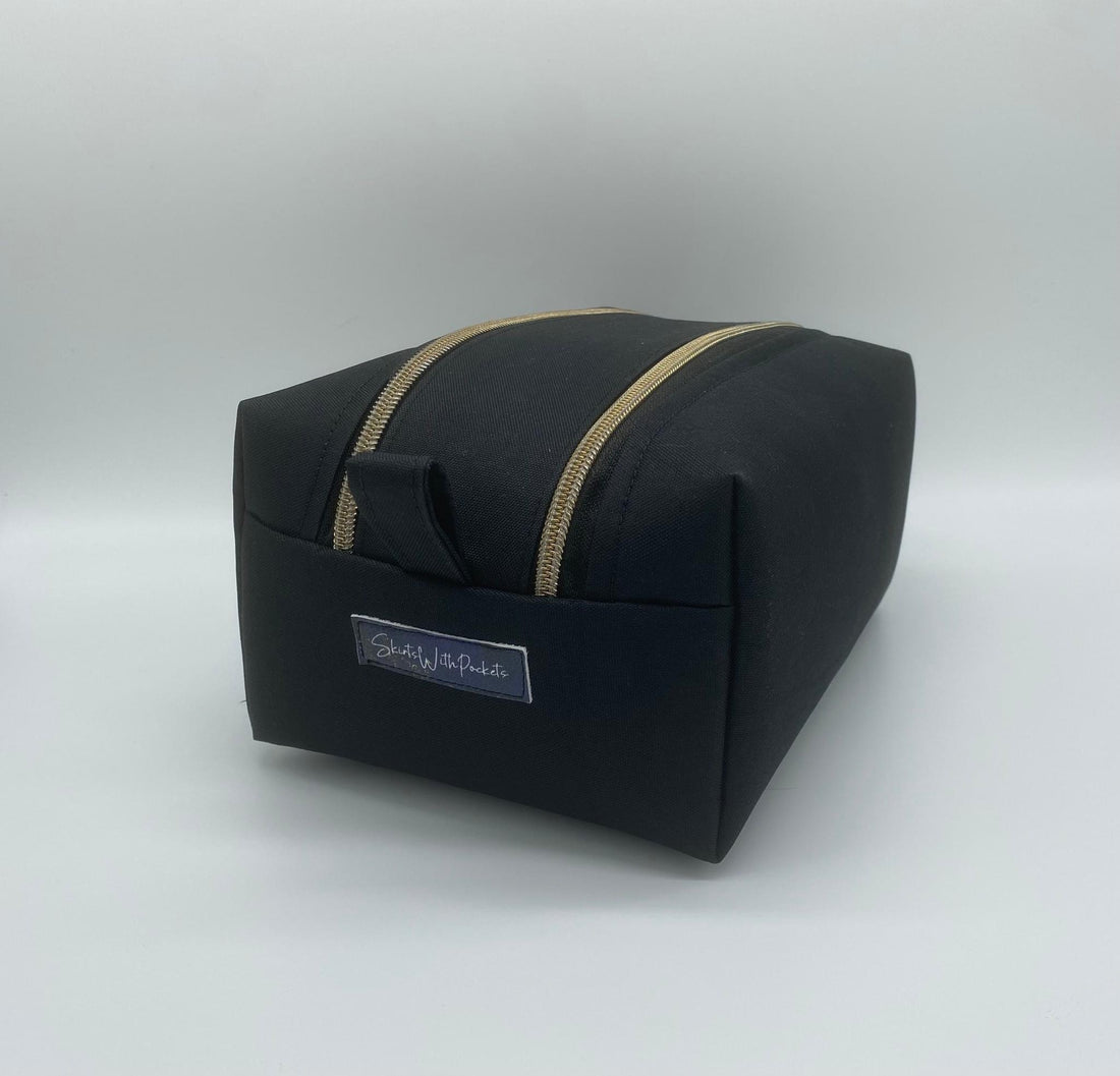 LINEN OXFORD - Black