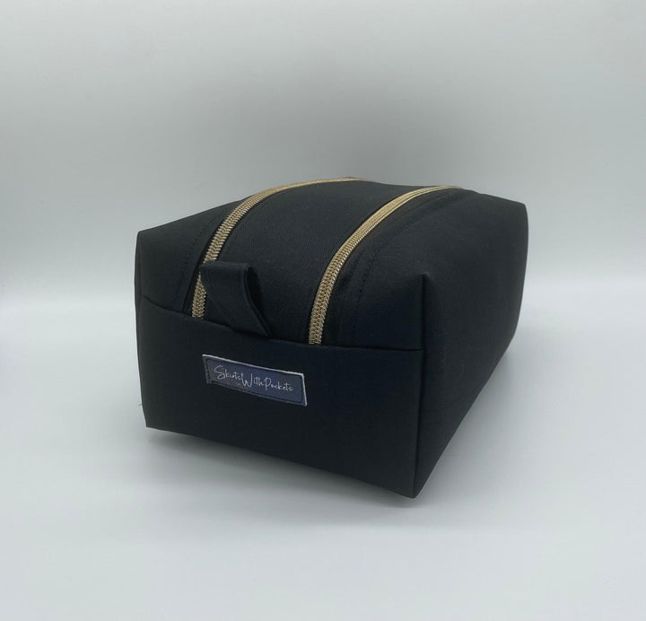 LINEN OXFORD - Black