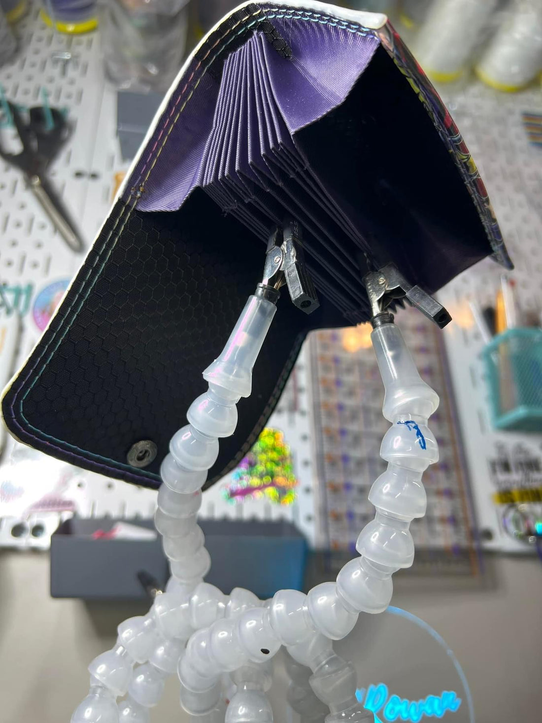 10 Card Slot Accordion Wallet Insert