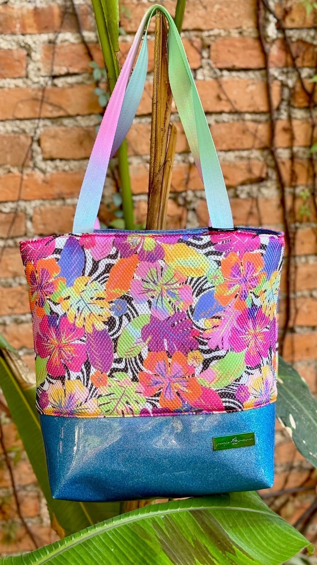 SewSquish Cloud (HY) - NEON TROPICAL FLOWERS