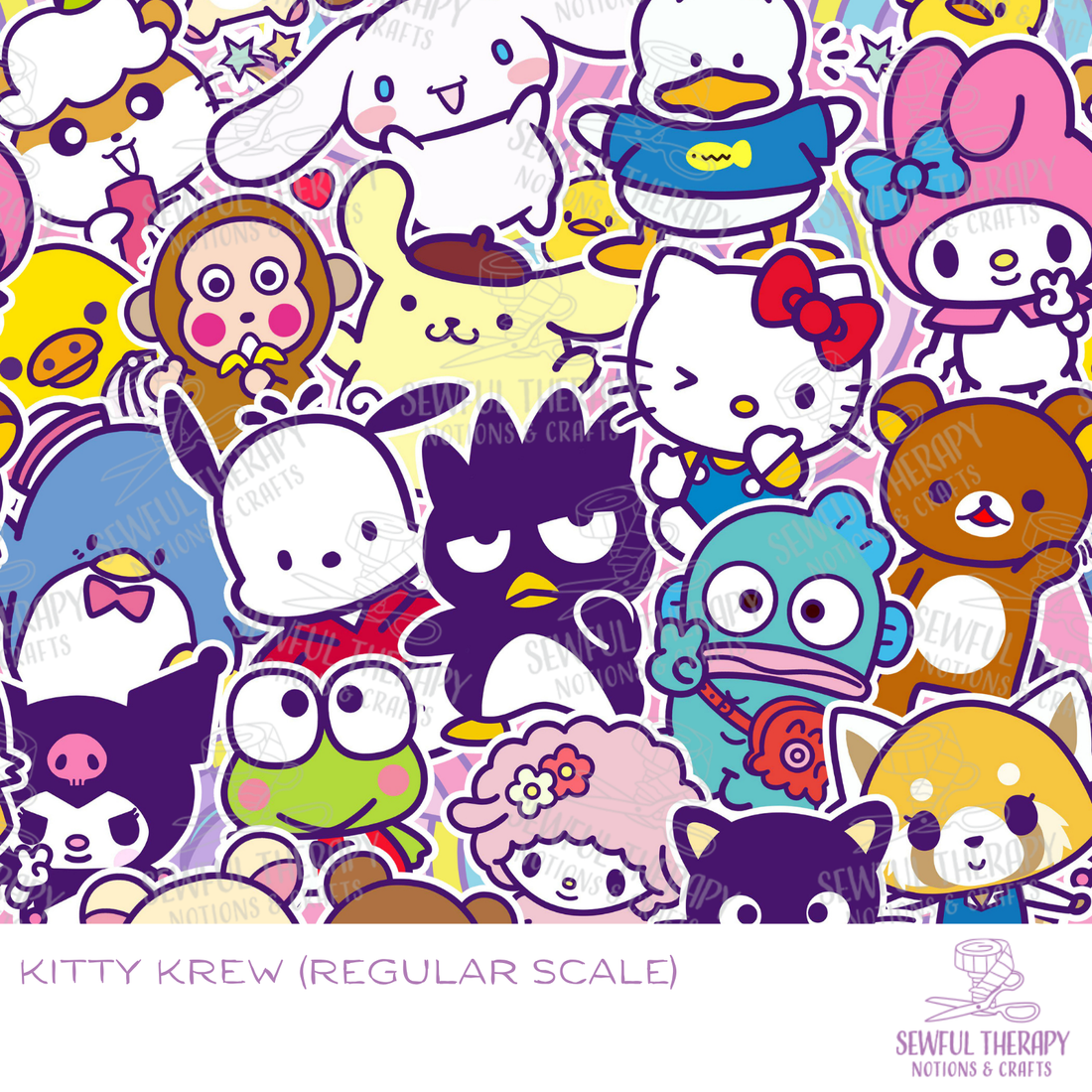 Kitty Krew Smooth Canvas Backed Vinyl (HY)