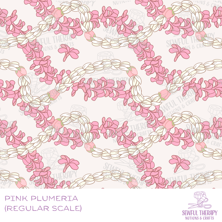 Pink Plumeria SewSmooth (YD)