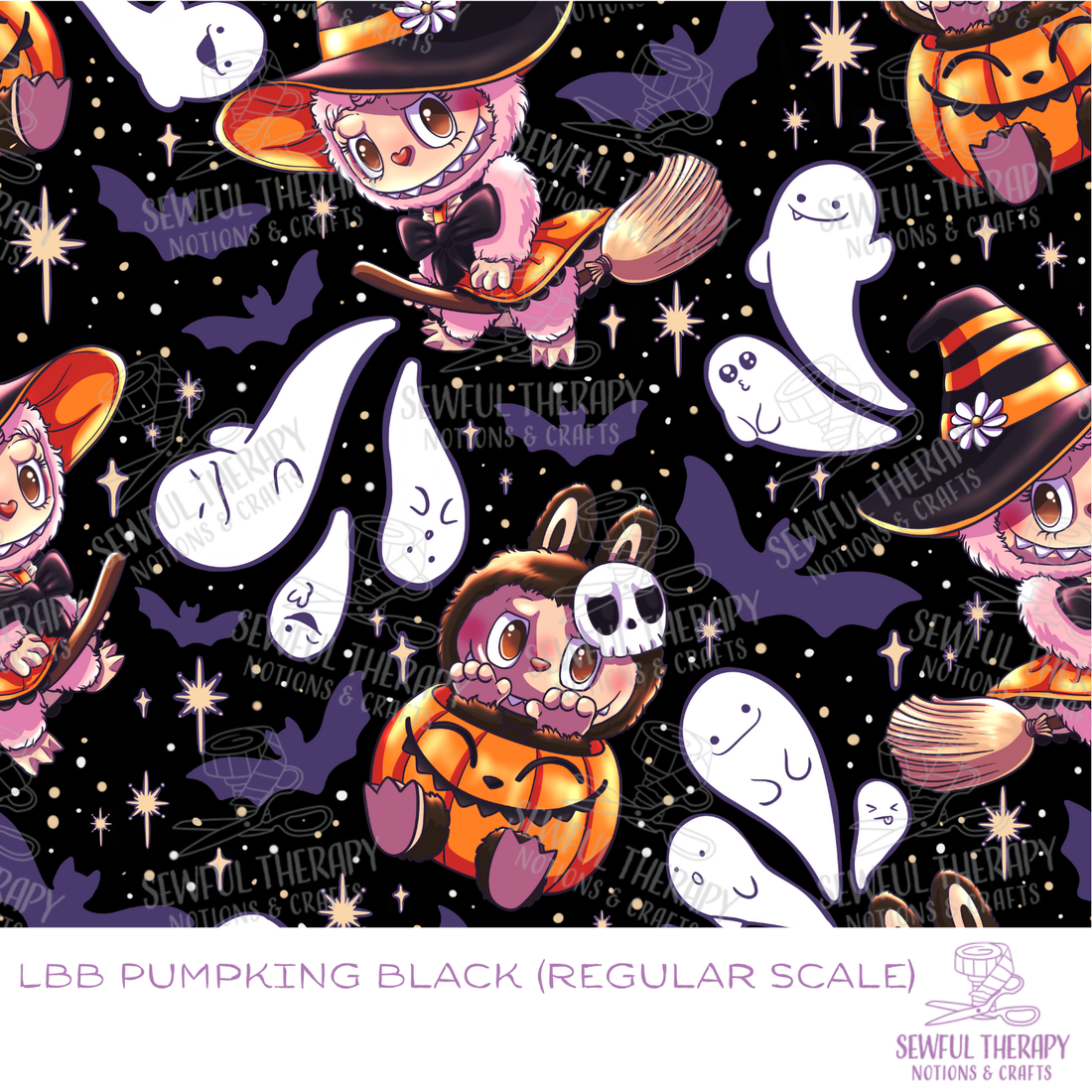 LBB Pumpkin Black Hexatex (YD)