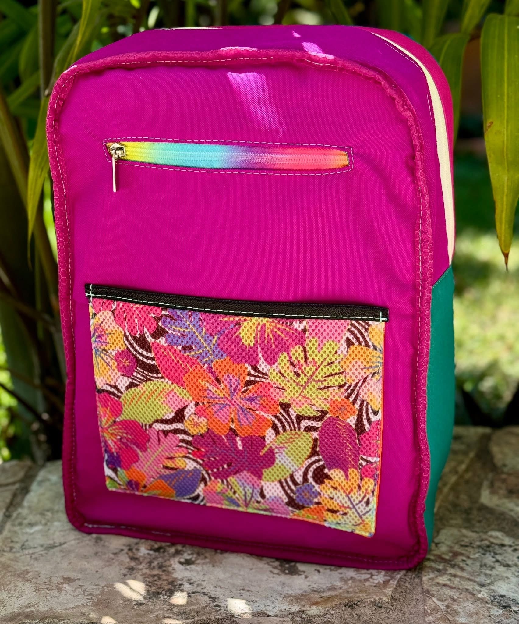 SewSquish Cloud (HY) - NEON TROPICAL FLOWERS