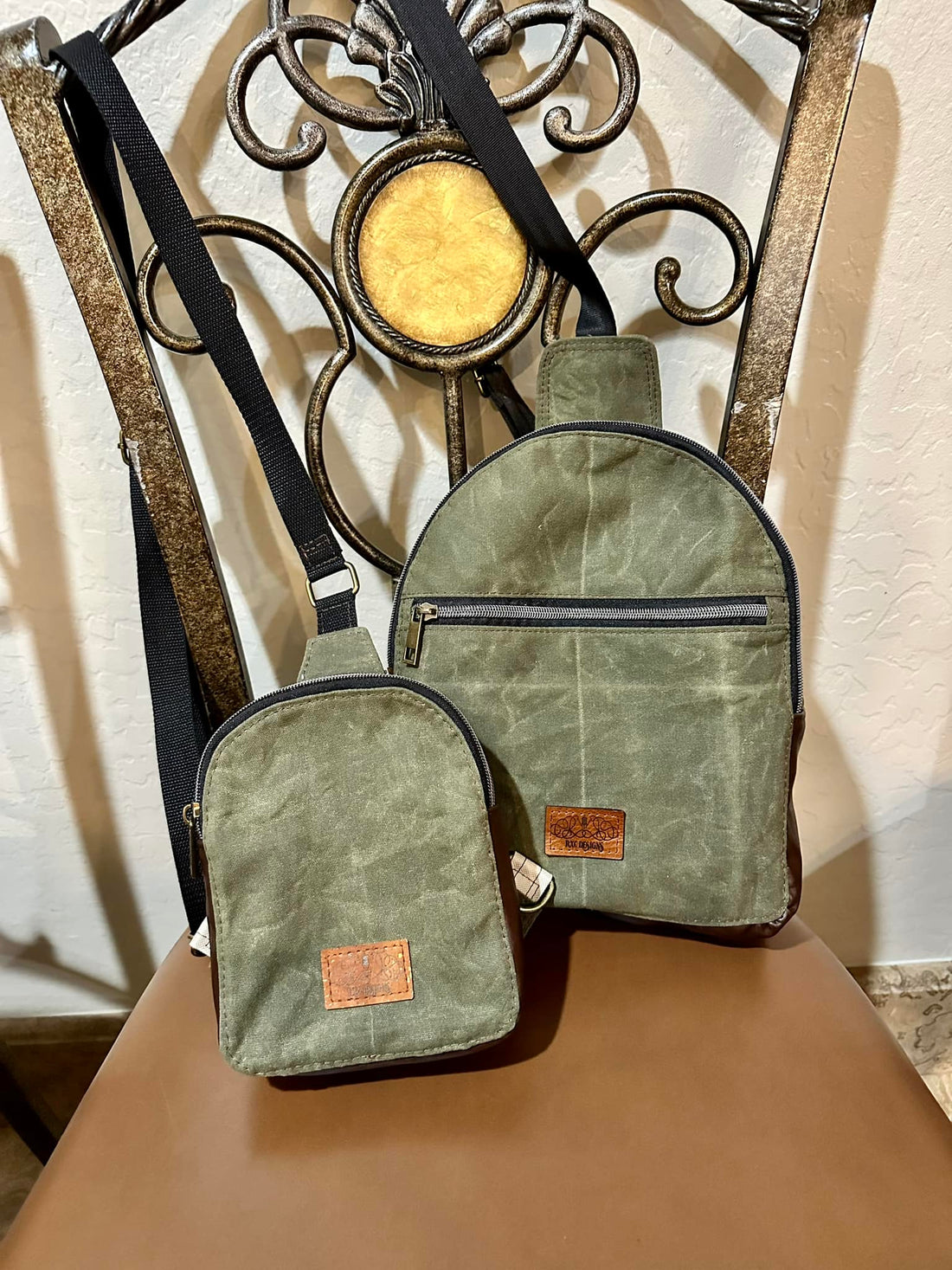 12oz Waxed Canvas Olive