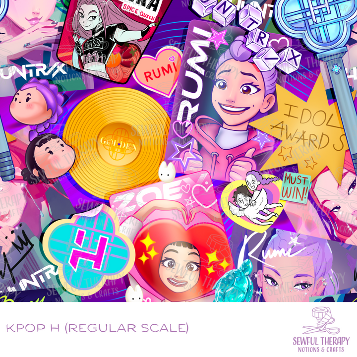 PREORDER 10-12 Business Weeks: KPOP H Neoflex V2 (2.0mm Thick) Half Yard