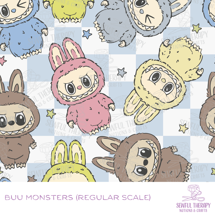 Buu Monsters Neoflex V2 (2.0mm Thick) Half Yard