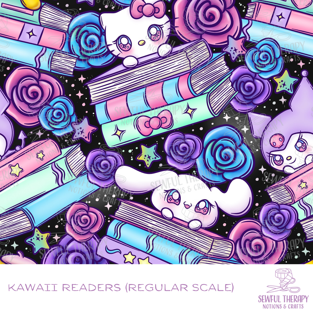 Sewful NON-Adhesive Hexatex 420D (Yard): Kawaii Readers