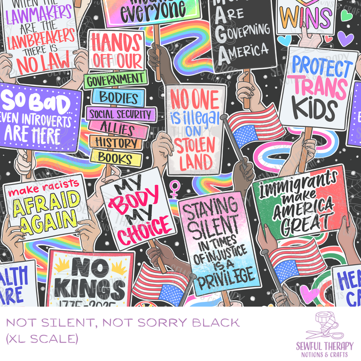 Not Silent, Not Sorry SEWLUXE (YD)