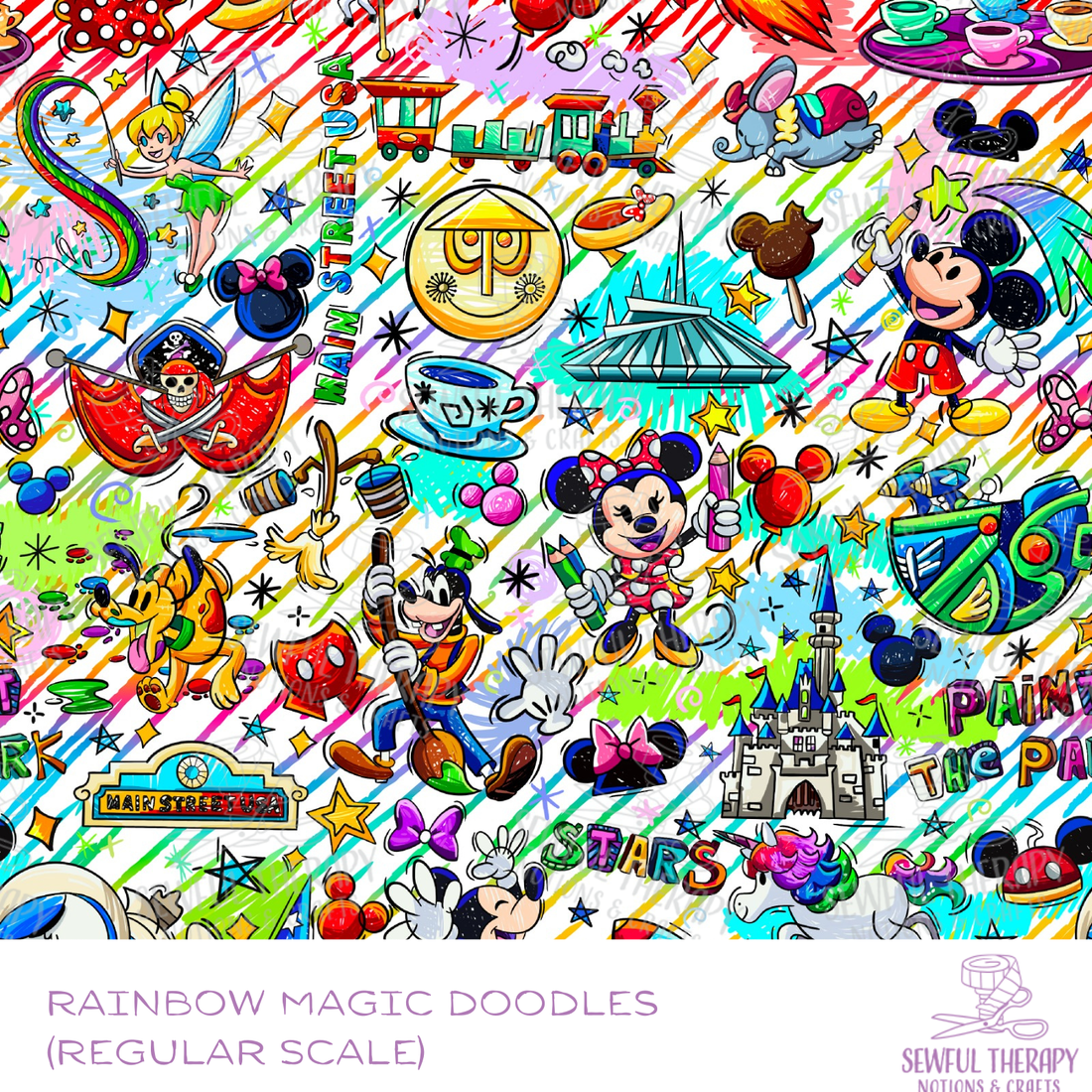 Rainbow Magic Doodles SEWLUXE (YD)