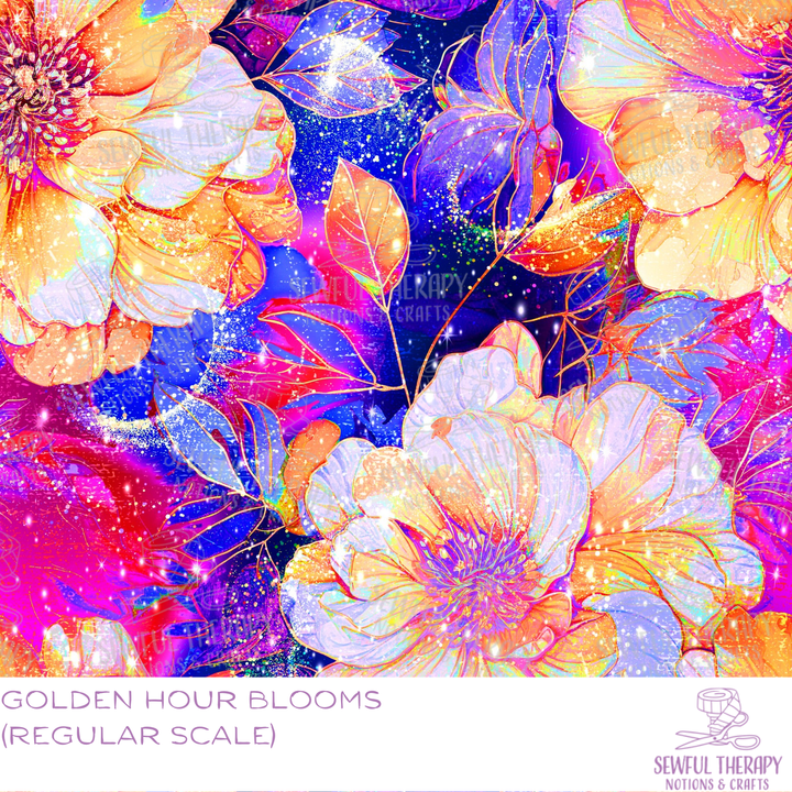 Golden Hour Blooms SEWLUXE (YD)