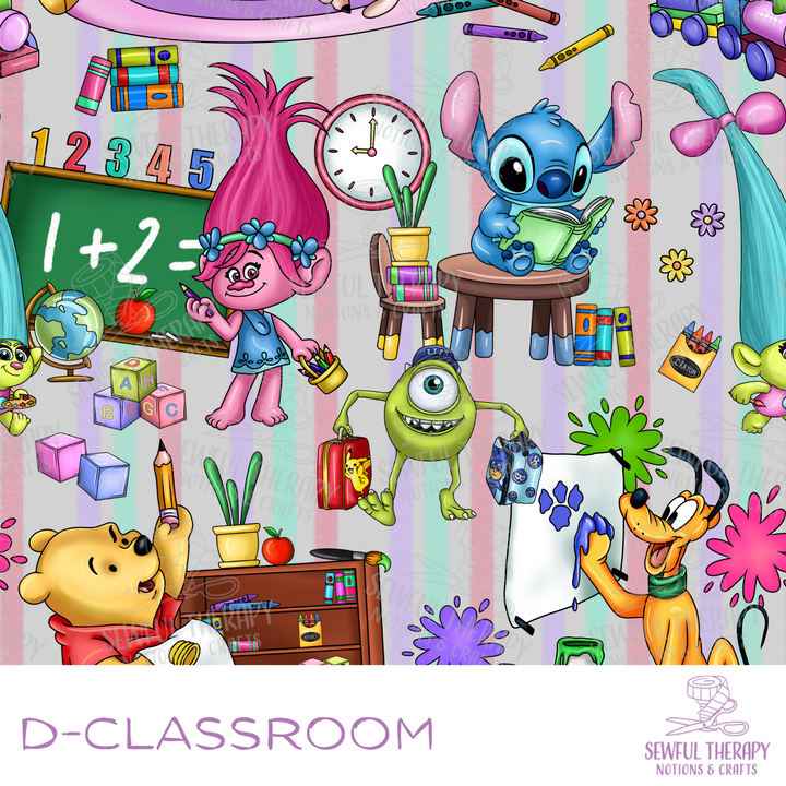 Sewful Non-Adhesive Hexatex 420D (Yard): D-Classroom