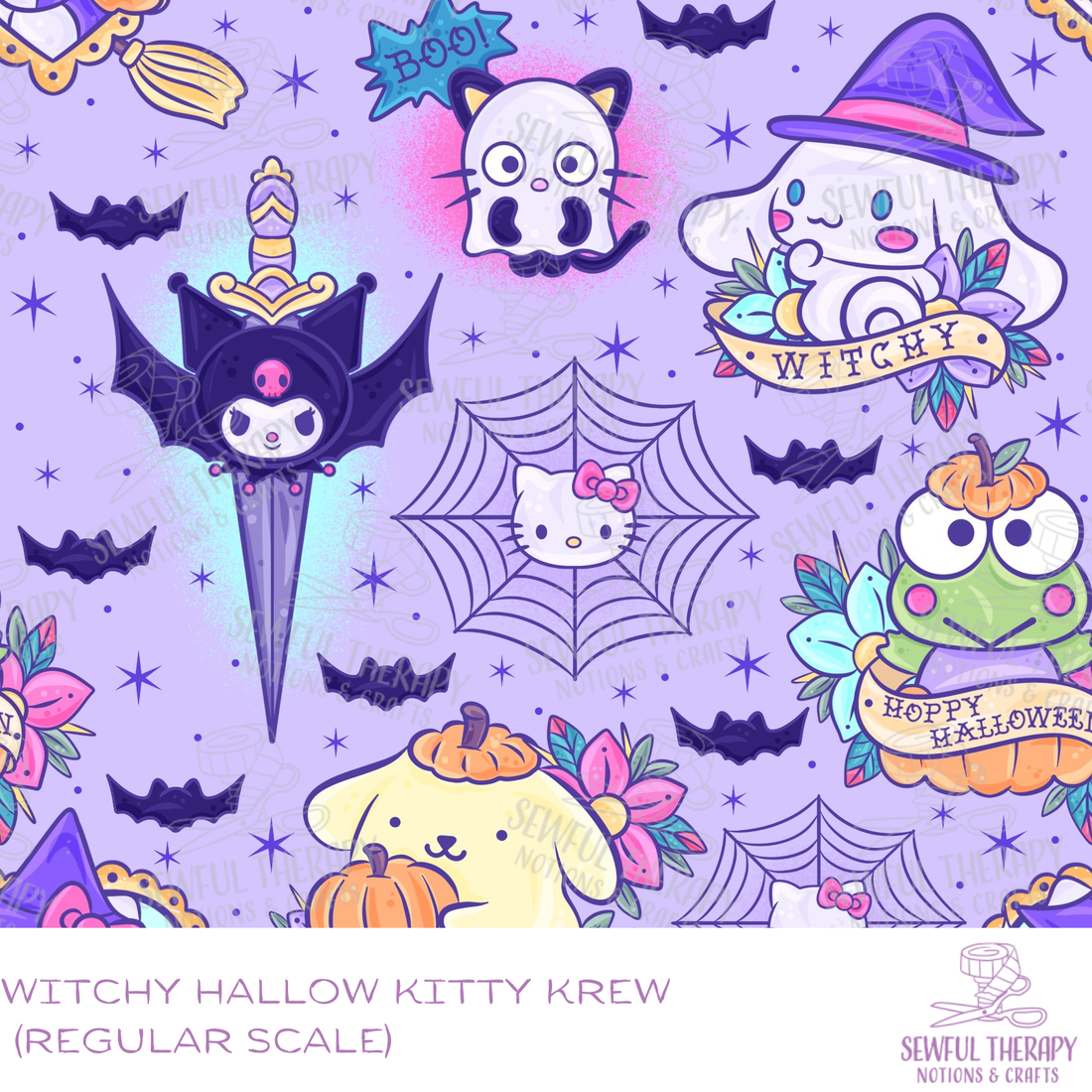 PREORDER 10-12 Business Weeks: Witchy Hallow Kitty Krew (Regular Scale)