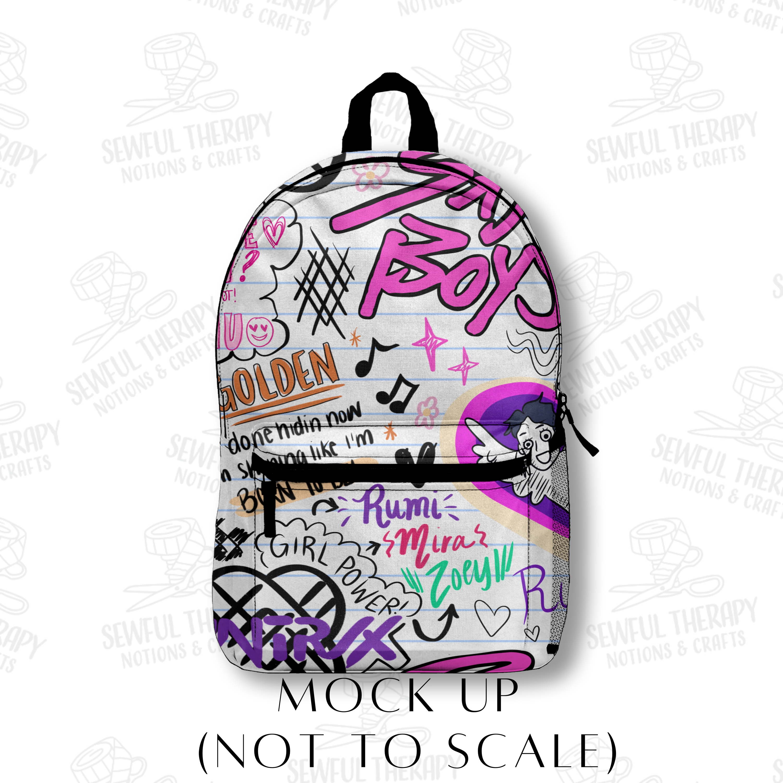 Notebook Scribble Neoflex V2 (2.0mm Thick) Half Yard