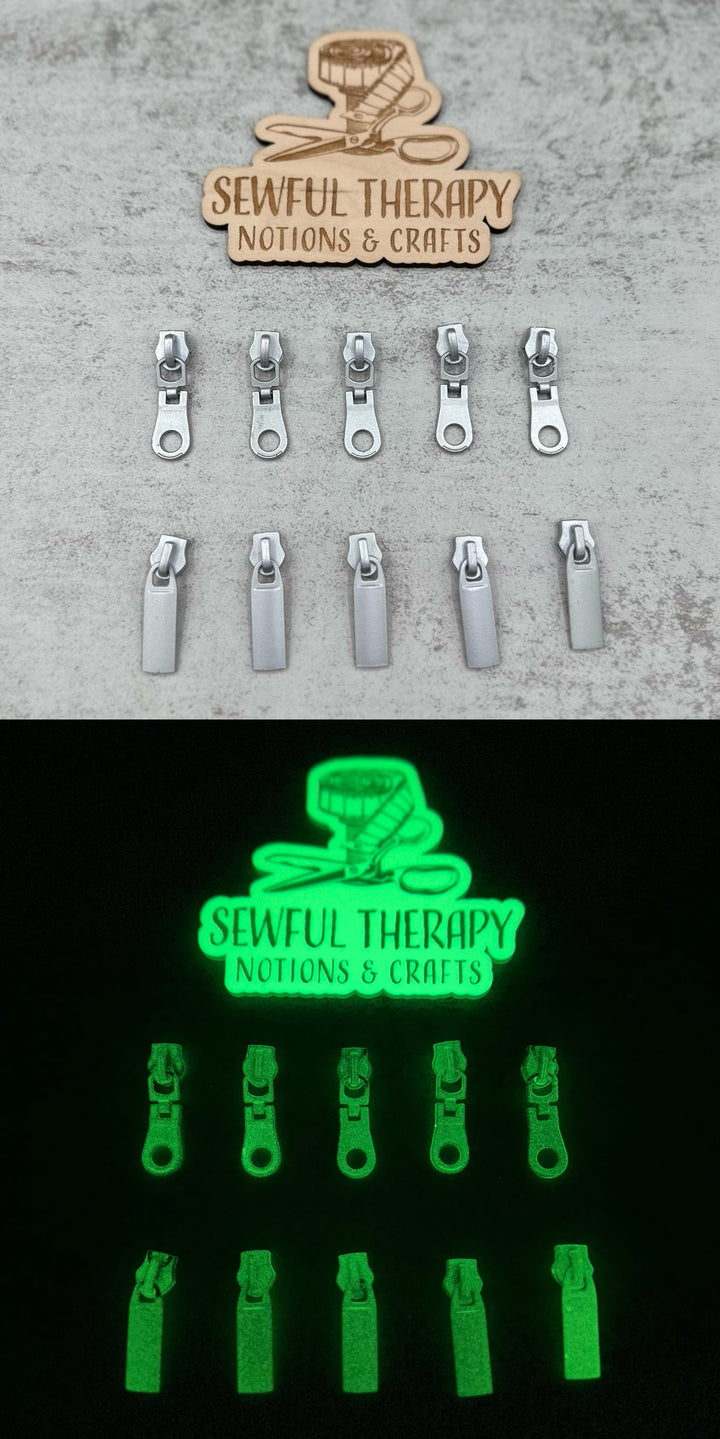 Glow Up: #5 Zipper Pulls