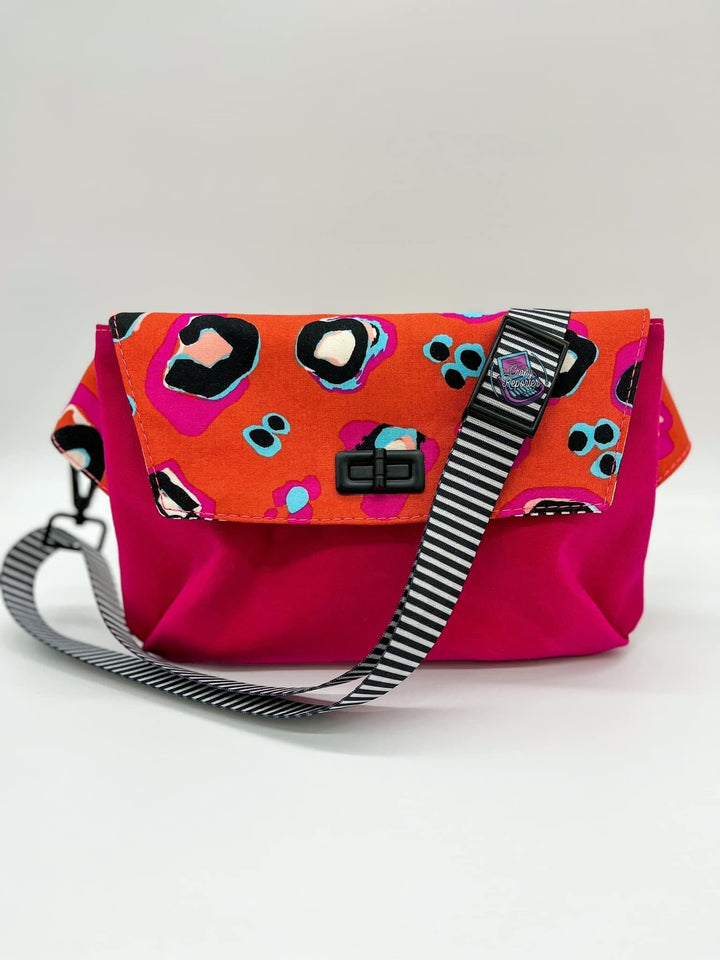 12oz Waxed Canvas Hot Pink