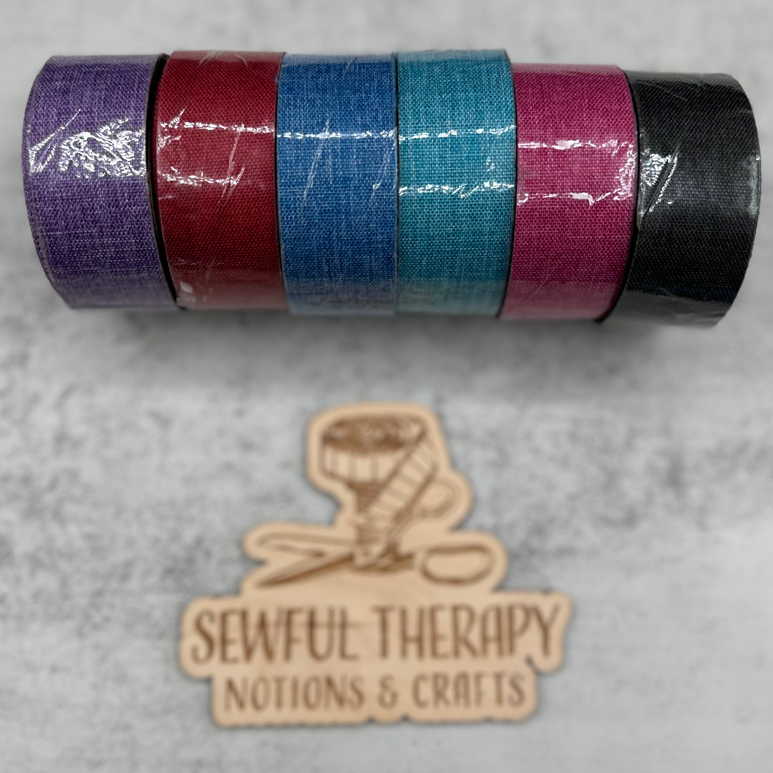 1" Woven Linen Exterior NON-ADHESIVE Binding Tape (5 Yard Roll)