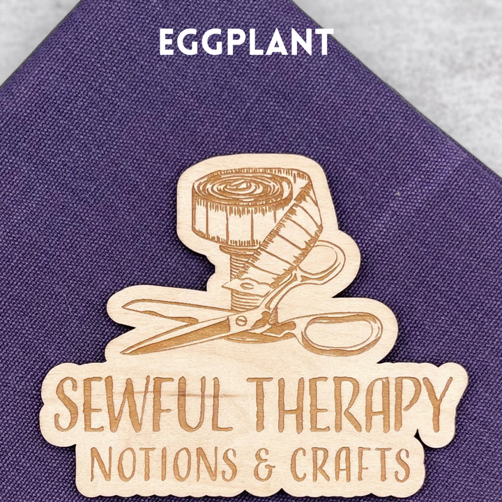 12oz Waxed Canvas Eggplant