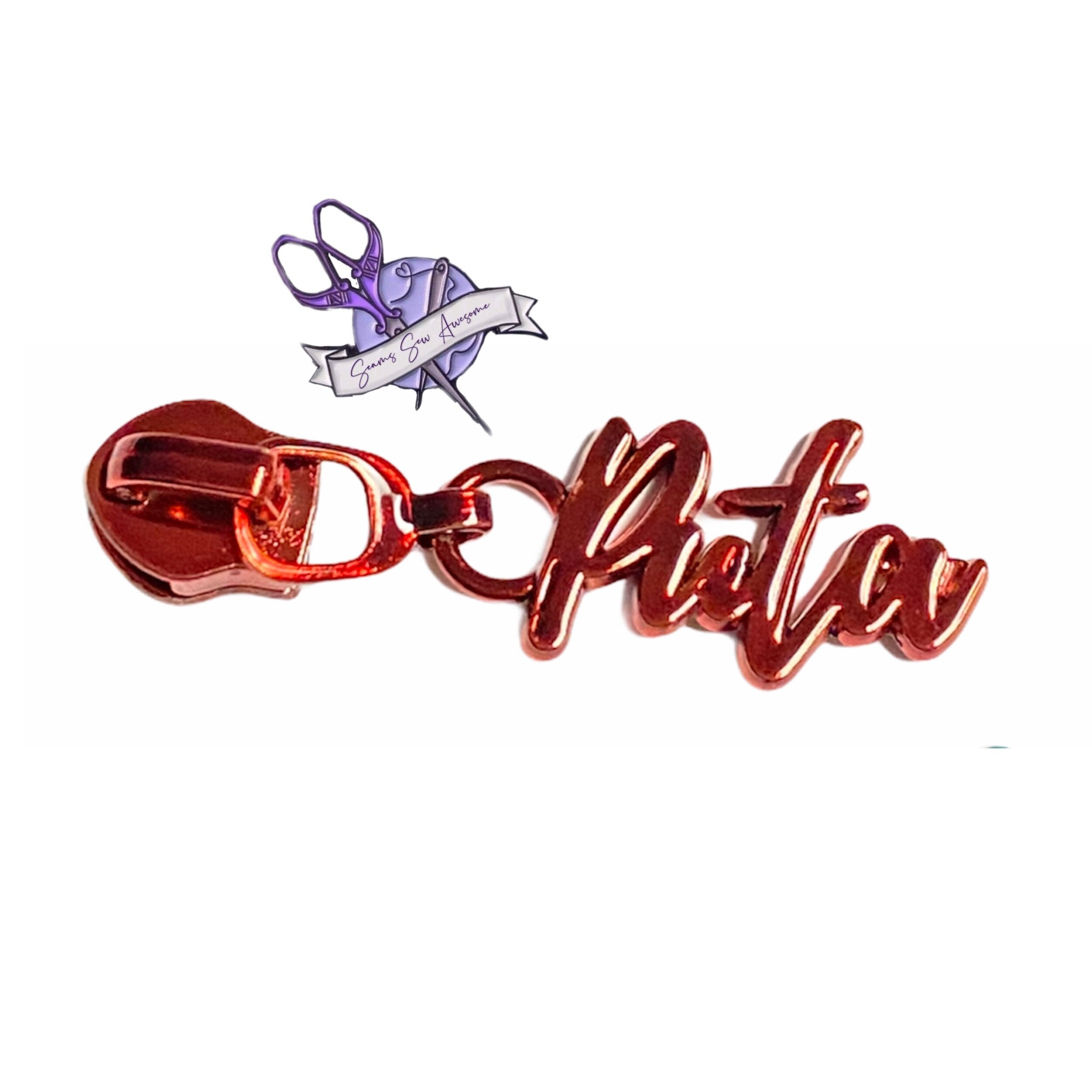 #5 “Puta” Zipper Pull SSA