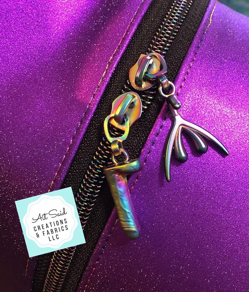 #5 3D Dildo Zipper Pull SSA (Pack of 3)