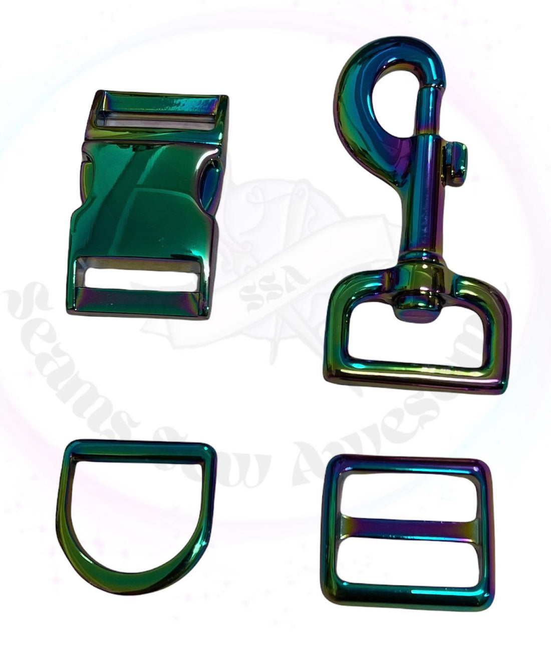 Heavy Duty Pet Collar Hardware Kit SSA