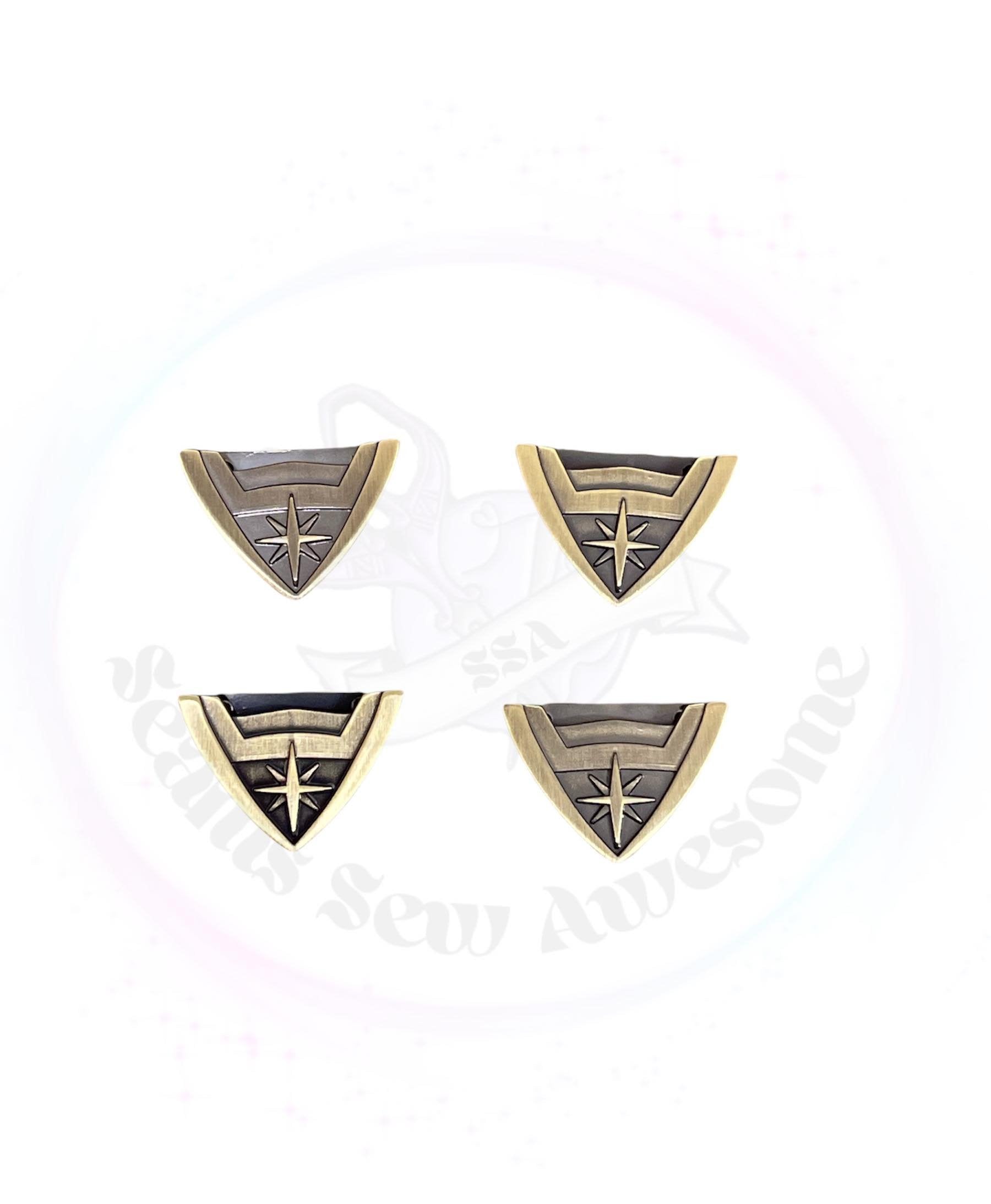 Fantastic Female Tiara Strap Ends - 1”, 1.5”