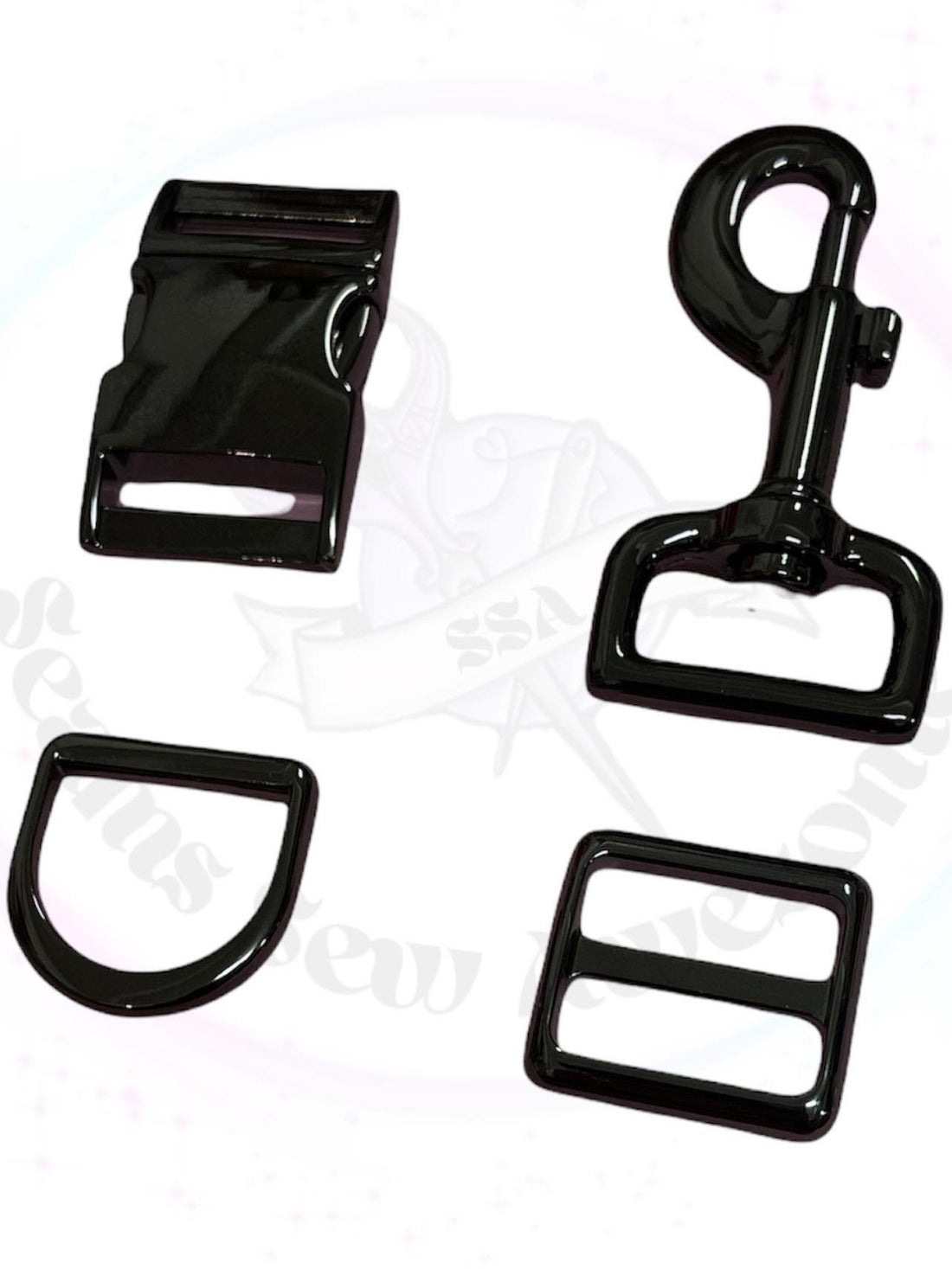 Heavy Duty Pet Collar Hardware Kit SSA