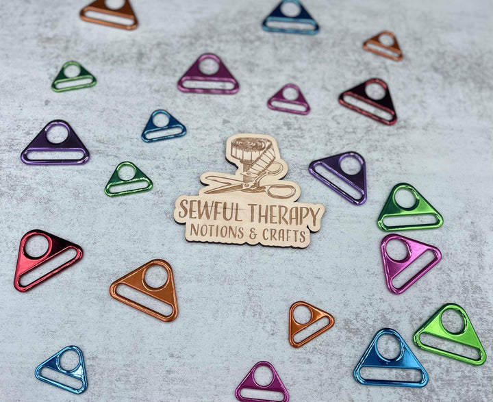 Chroma: Triangle Rings - 1”, 1.5”