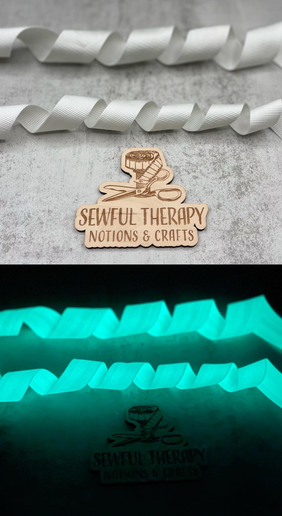 Glow Up: Solid Glow Webbing in White