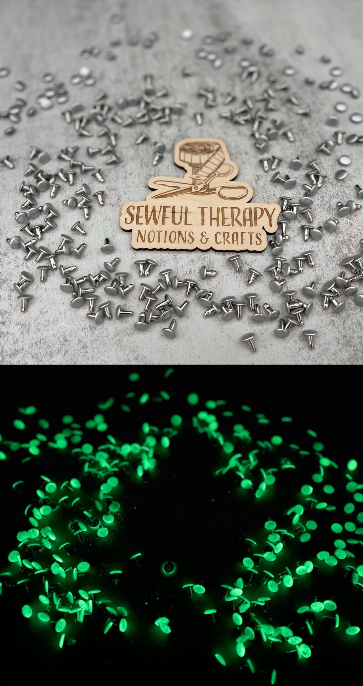 Glow Up: Double Capped 8x8 Rivets – Sewful Therapy - Notions & Crafts